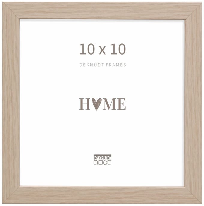 Deknudt Frames fotolijst S45RJ1 - naturel eikkleur - hout - 10x10 cm