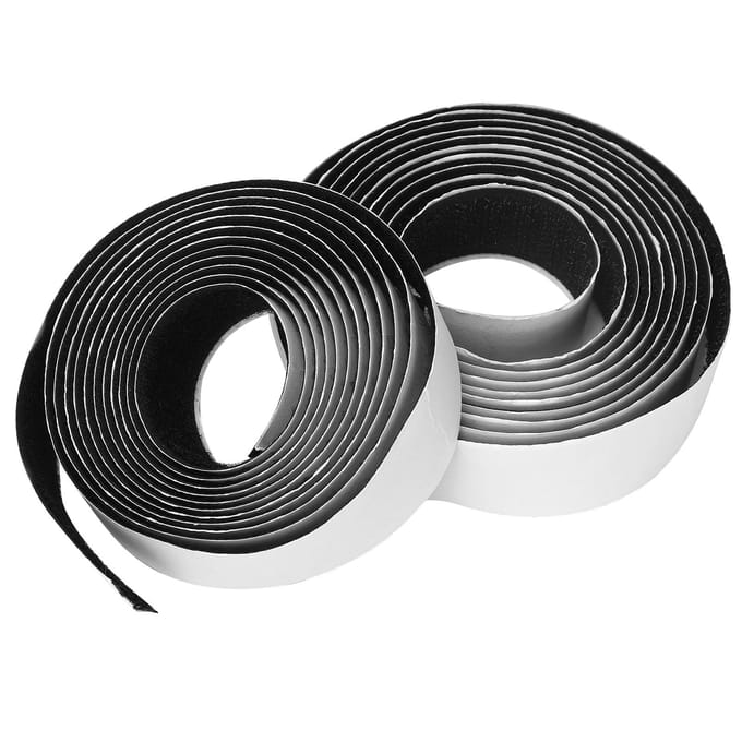 Dubbelzijdige plakband zelfklevende klittenband DIY-accessoires voor raam gray