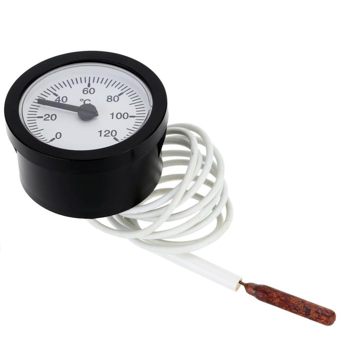 Wijzerplaatthermometer Capillaire temperatuurmeter met sensor voor het meten van watervloeistof