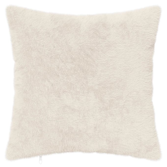 vidaXL - Kussensloop - 6 - st - HEERLEN - Wit - 30 - x - 30 - cm - Nep - Konijnenbont
