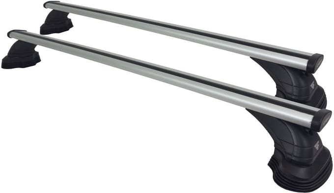 Dakdragers geschikt voor de Tesla Model Y vanaf 2020 met fixpoints - Aluminium - Hoog laadvermogen 100kg - Wingbar Grijs - Merk Farad