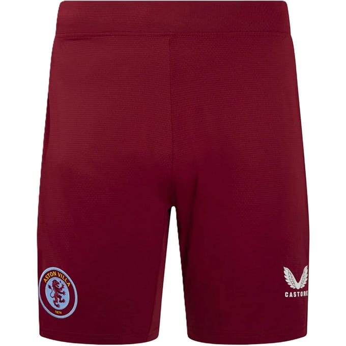 Castore Dames Aston Villa FC Voetbalkorte (Rood)