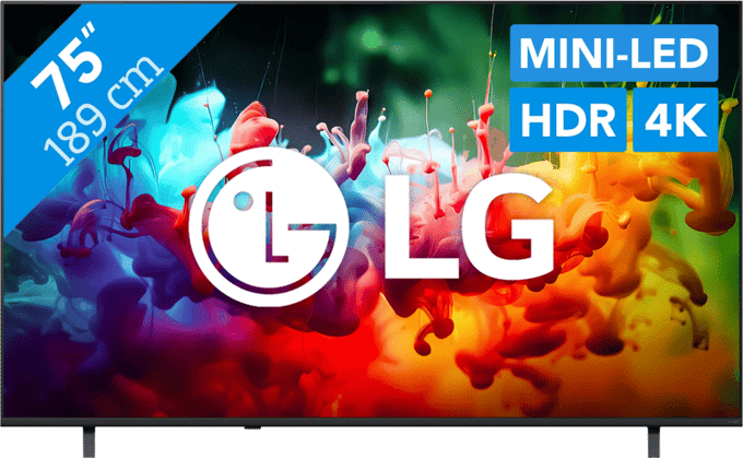 75 inch LG QNED AI QNED70 Mini LED 4K Smart TV 2026 - 75QNED70B6A