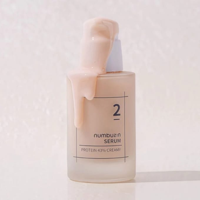 Numbuzin, No.2 Protein 43% Creamy Serum, 1.69 fl oz (50 ml) beige