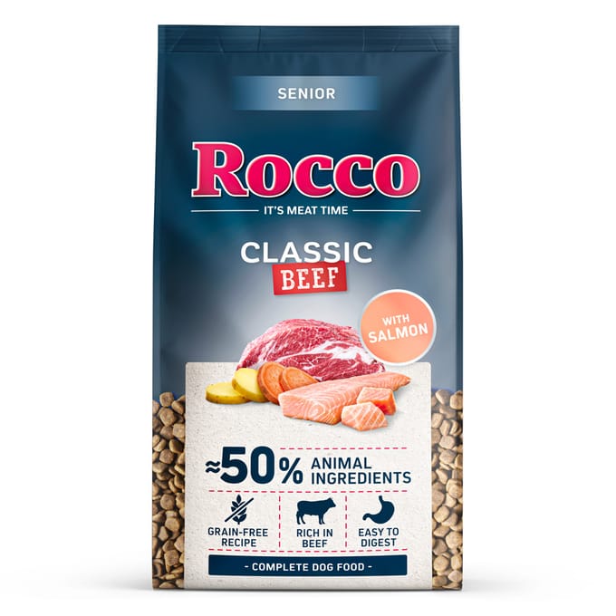 Rocco Senior Klassiek Rundvlees met Zalm 2 x 10 kg