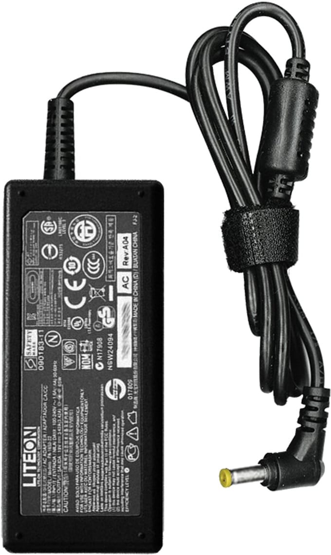 Acer AC Adaptor 65W netvoeding & inverter Binnen Zwart