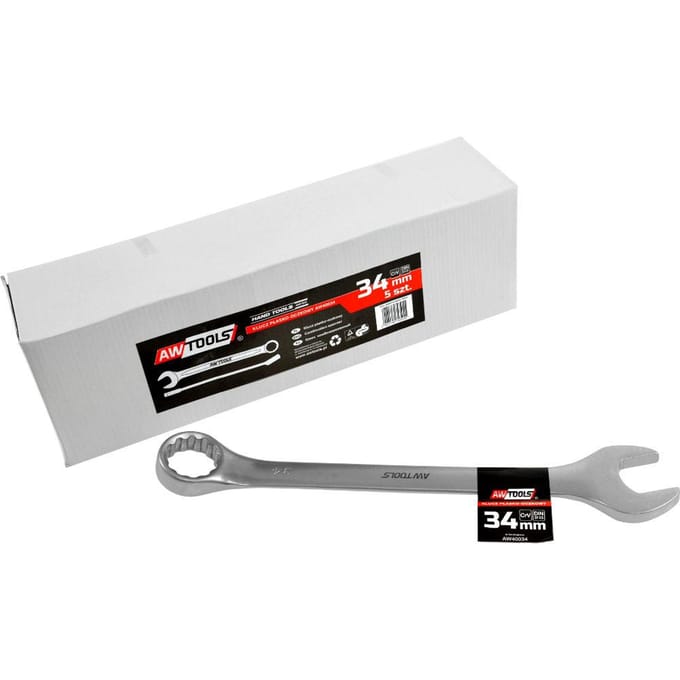 AWTOOLS Ringsleutel CrV DIN3113 - 34mm