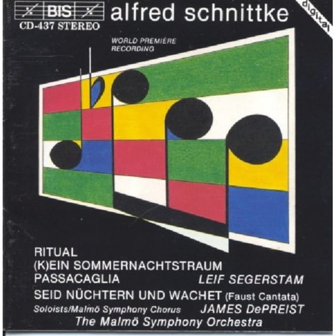 Malmö Symphony Orchestra, James DePreist - Schnittke: Ritual For Large Symphony Orchestra (CD)