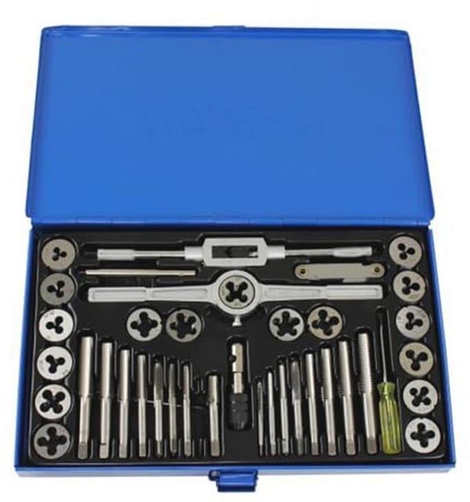 40ST SAE/Imperial Tap en Die Set