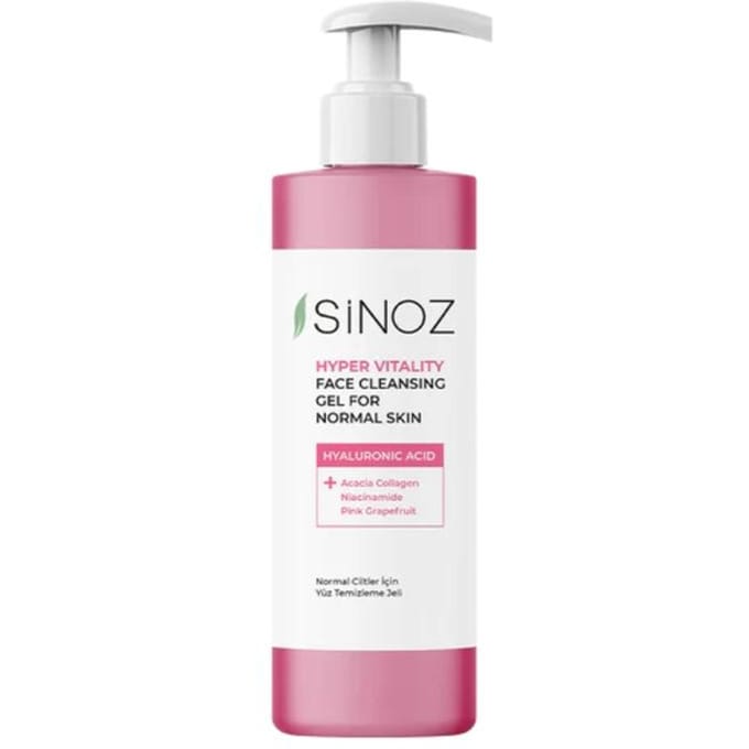 Sinoz - Hyper Vitality Face Cleansing Gel for Normal Skin, 200ml - Żel do mycia twarzy do codziennego użycia