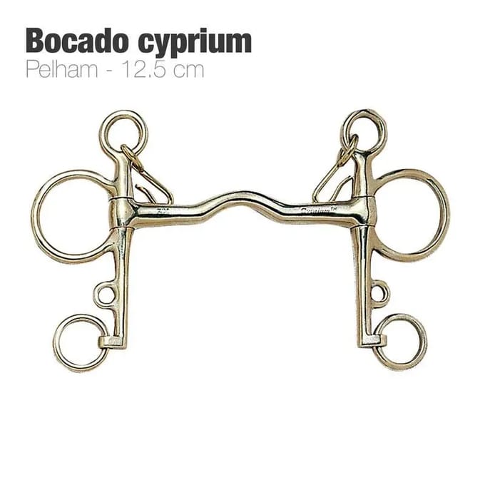 Pelham voor paard Zaldi Cyprium 21250CY
