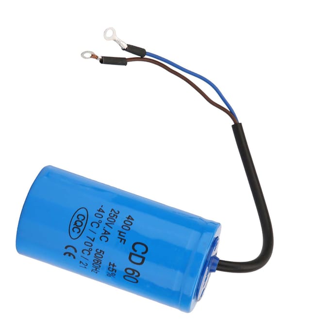 CD60 Bedrijfscondensator met Draad   250V AC 400uF 50 60Hz voor Motor Luchtcompressor