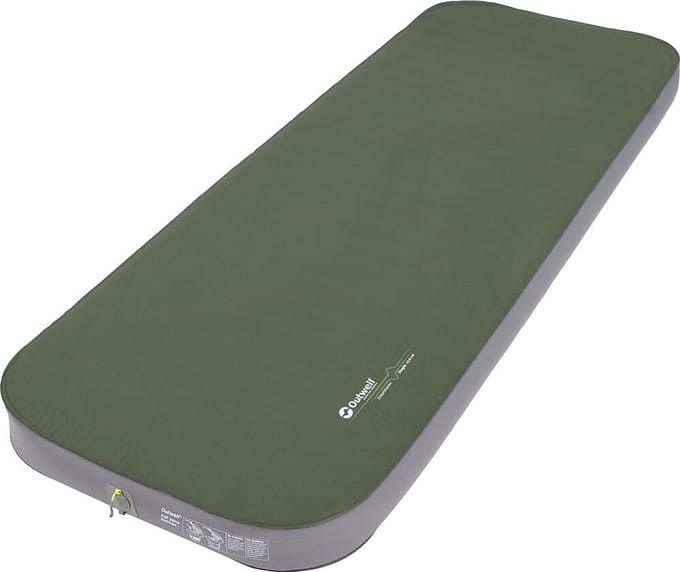 Luchtbed Eenpersoons 15 cm Dik Kampeerbed Groen