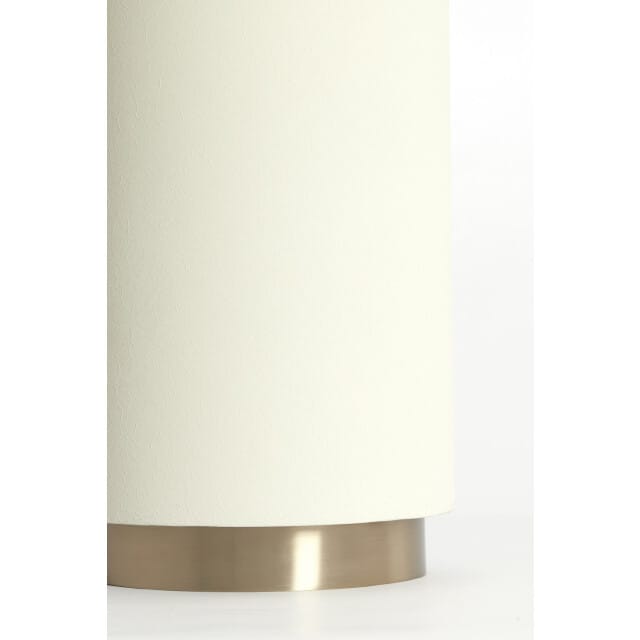 Light & Living - Bijzettafel FATIMA - Ø46x56 cm - Wit