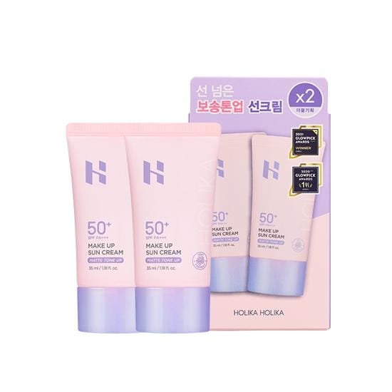 Holika Holika Make-up Zonnecrème SPF50+ PA+++ 35ml x 2 st white
