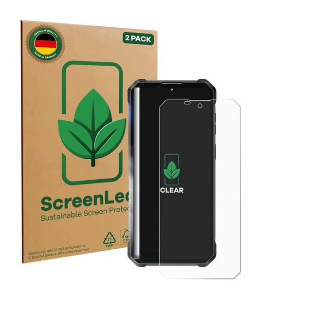 2 Stuks Screenprotector voor Oukitel WP53 Pro - Hoogwaardige Beschermfolie transparant