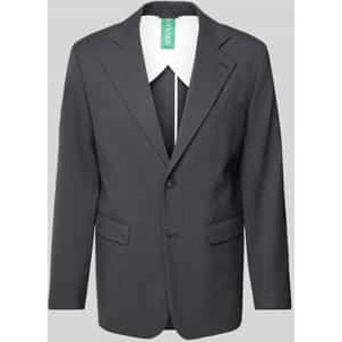 Regular fit 2-knoops colbert met klepzakken, model 'TOKI'
