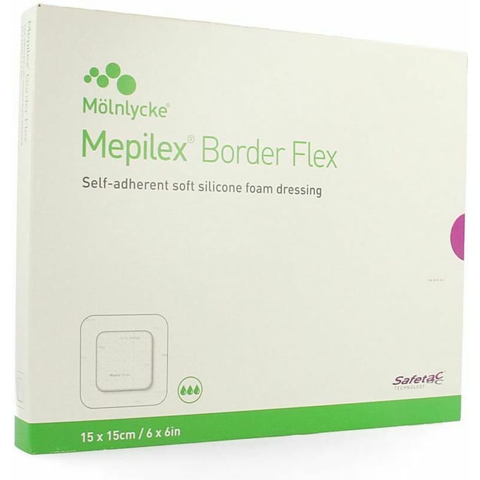 Mepilex Border Flex Verb 15x15cm 5 595400