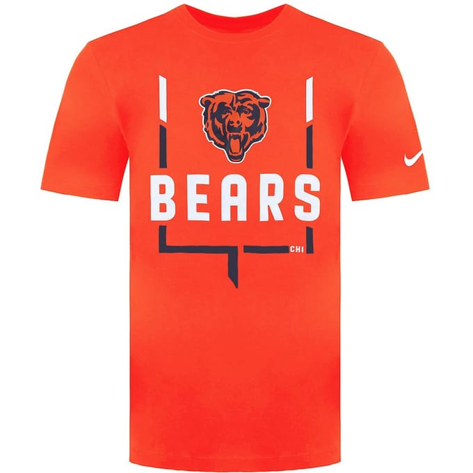 Nike NFL Chicago Bears Legend Goal Post Heren T-shirt