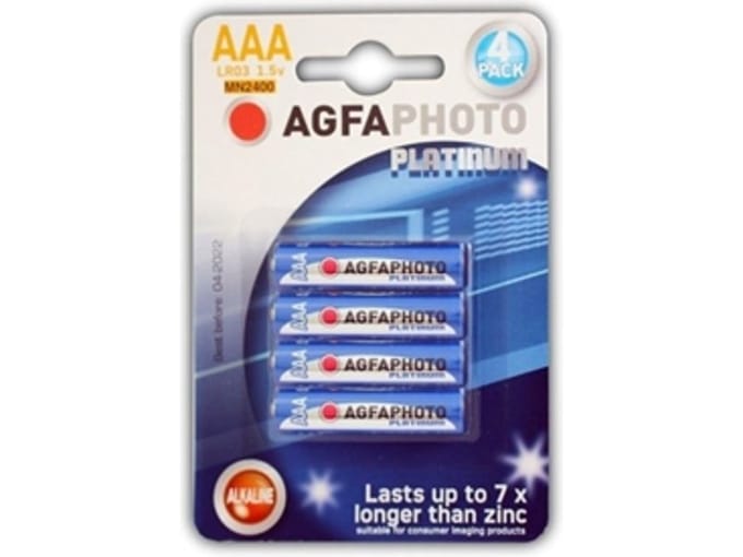 Agfaphoto Micro AAA 4 stuks Batterij