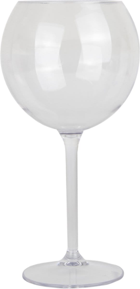 Depa Gin tonic/cocktailglas - 4x - transparant - onbreekbaar kunststof - 650 ml