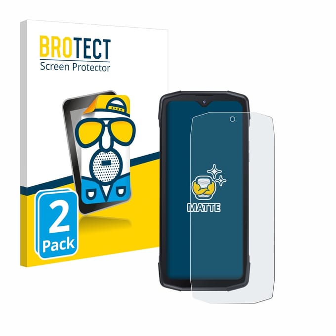 BROTECT - Screenprotector voor Cubot King Kong Star 5G - Folie Beschermfolie matte 2 Stuks
