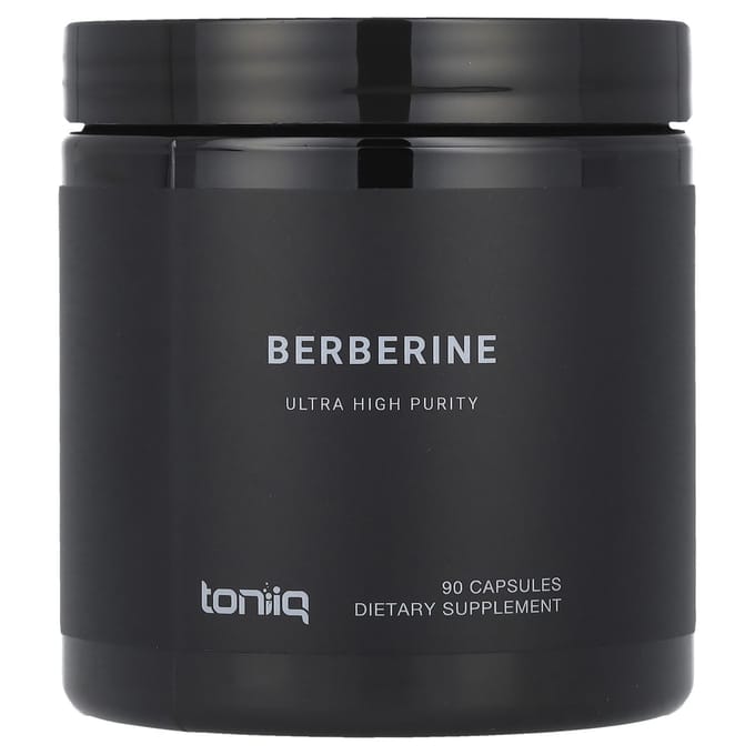 Toniiq, Berberine, 500mg, 90 Capsules
