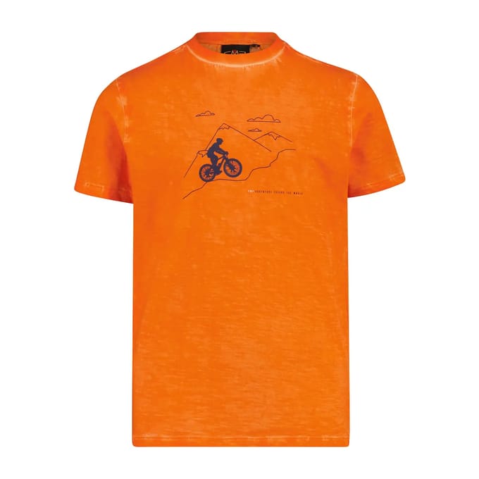 T-shirt van gemêlede jersey kind CMP