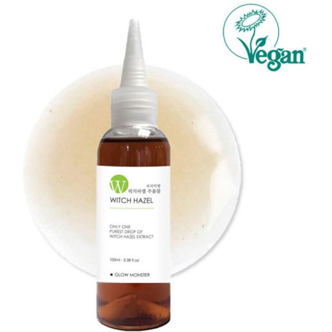 Toverhazelaarextract concentraat 100ml vegan gecertificeerd Glow Monster, 1 eenheid beige