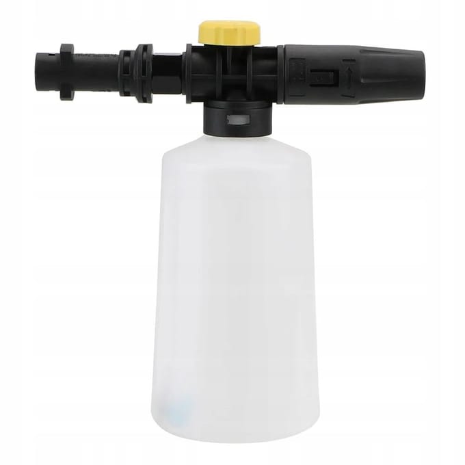 Rosfix Schuimpistool Vervanging - Bayonet Montage - 750 ml Transparant - Verstelbaar - Geschikt voor Kärcher