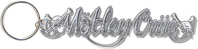 Motley Crue - Skull Logo Sleutelhanger - Zilverkleurig