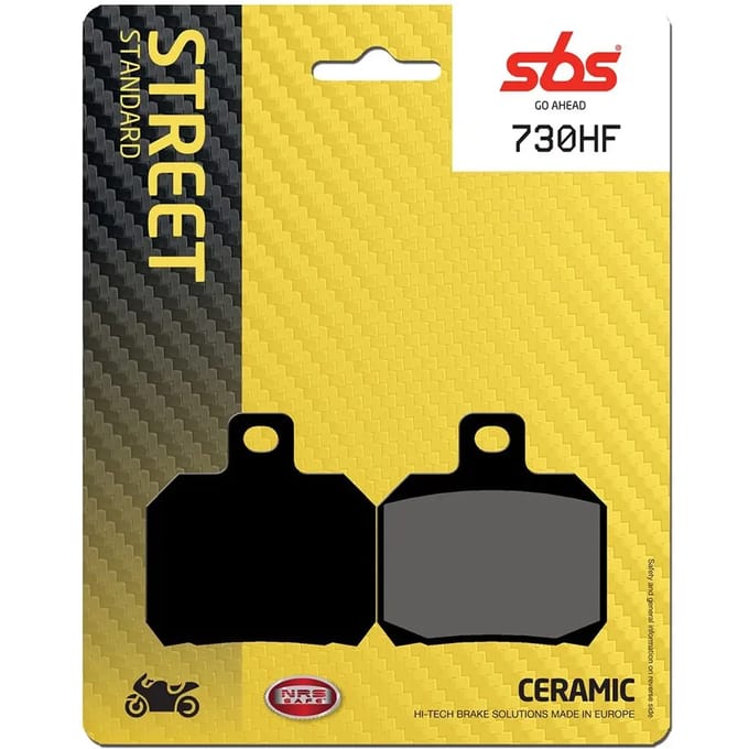 Sbs 730hf Keramische Remblokken Zilver