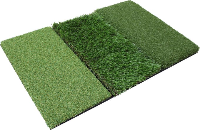 Golfmat - 3 Kunstgras Lengtes - 40x62 cm