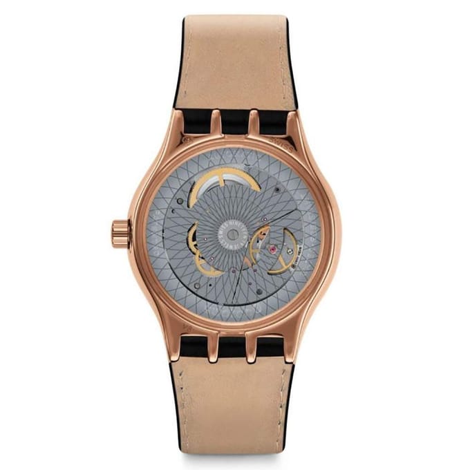 Swatch Sistem51 Irony (Système 51 Ironie) SYSTÈME ROSEE (Système Rose) Montre YIG400, Produit Japonais Authentique