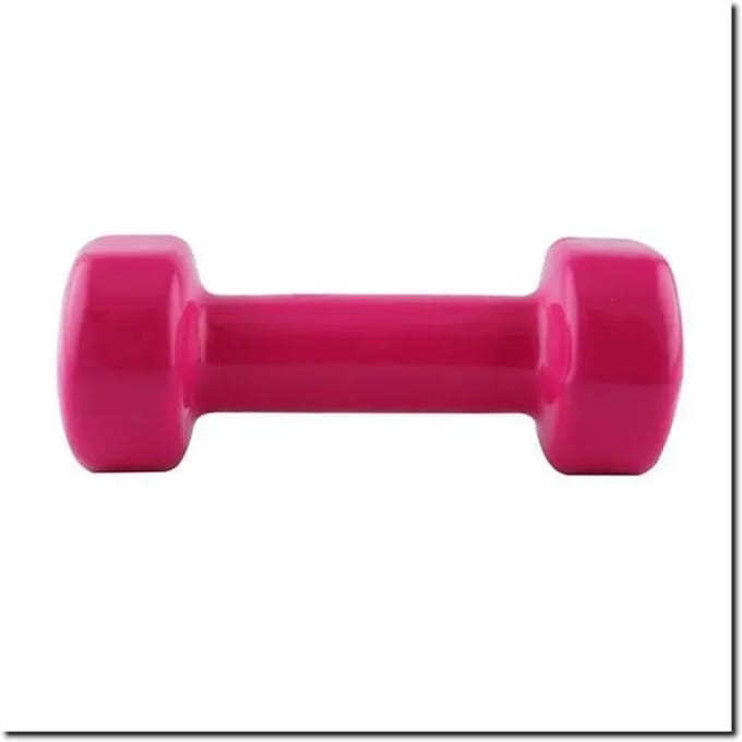 HMS Gietijzeren Dumbbell met Vinyl Coating - 1,5 kg