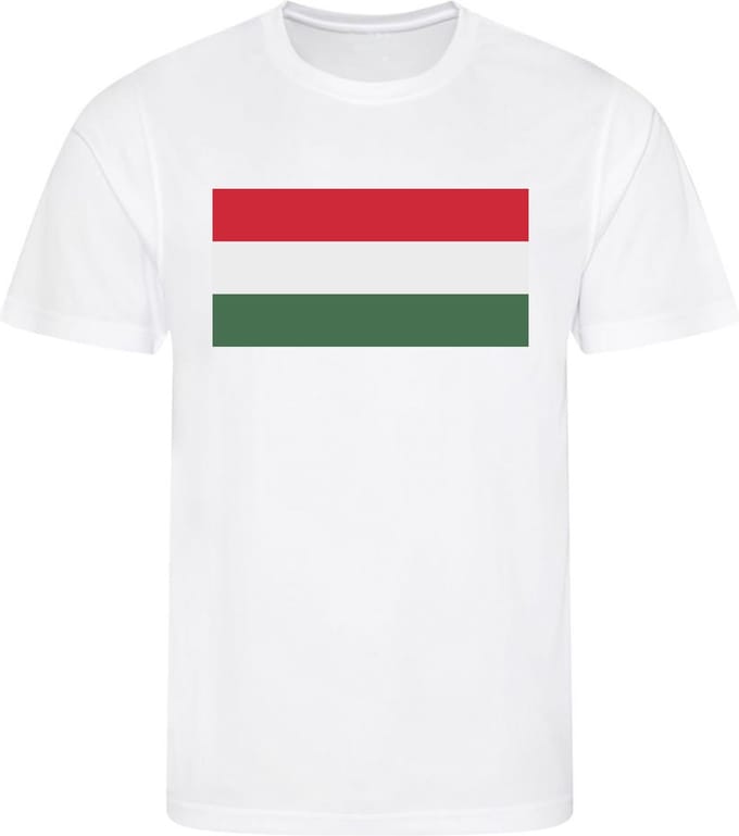 Voetbalshirt Hongarije - Maat 122/128 - Landen shirts