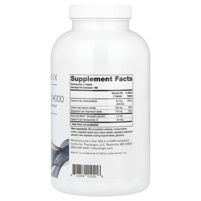 Theracal D4000, 360 tabletten