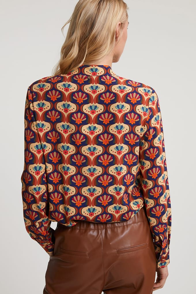 River Woods Multi Fantasy Blouse Long Sleeves Taglia: 34 | Magliette intime Outlet | Donna