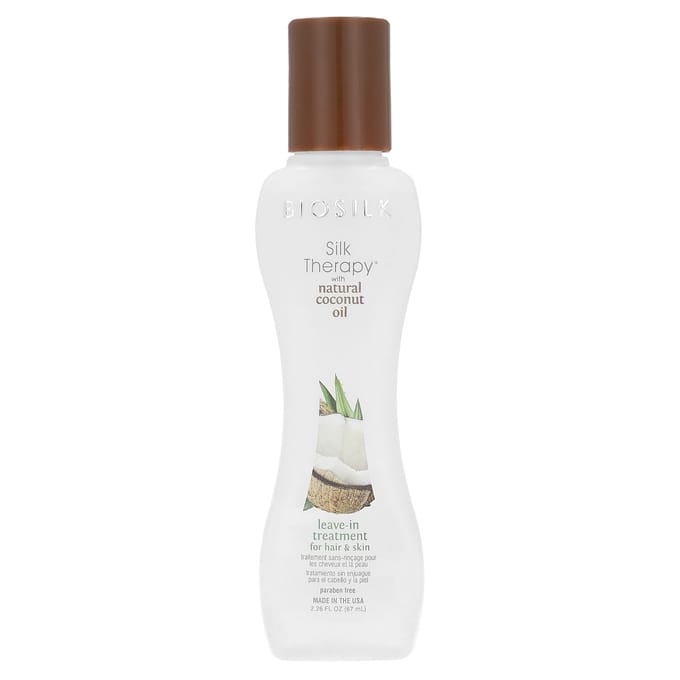 BIOSILK Silk Therapy with Natural Coconut Oil Leave-In Treatment Haarbehandeling Unisex 67 ml