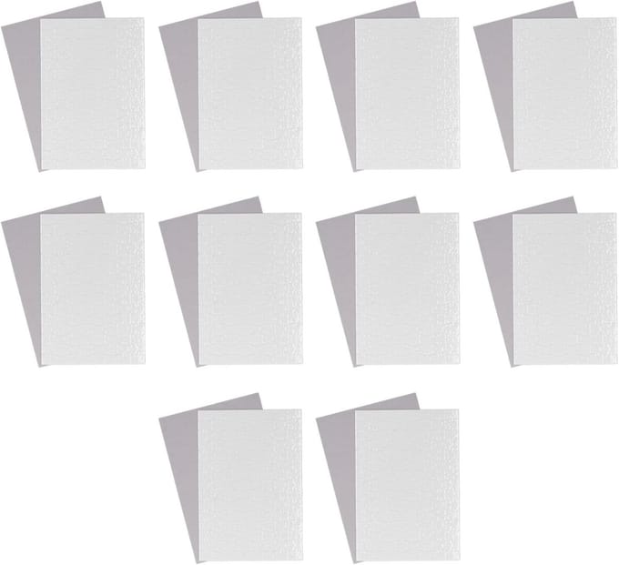 Blanco Puzzels - Doe-het-zelf Puzzels - Creatieve Projecten - 10 Sets Inclusief Basis - A4 Formaat 120 Stukjes
