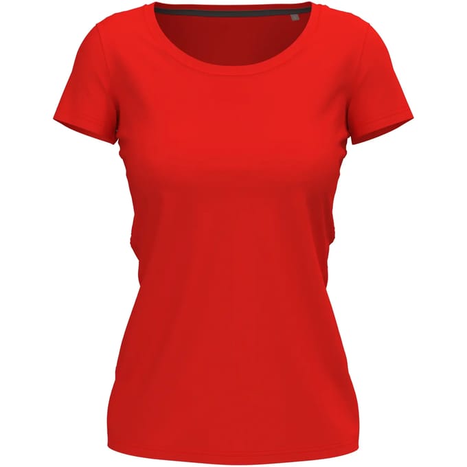 Stedman Claire Crew Neck Women S9700 - SCARLET RED - M