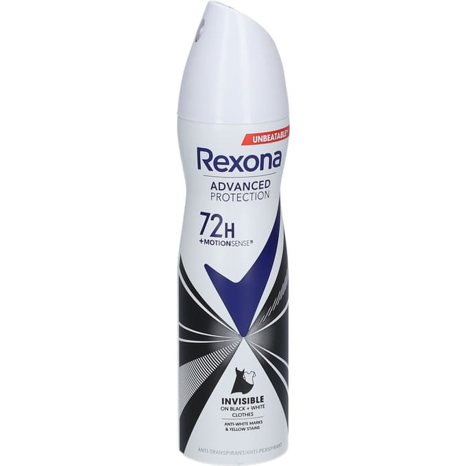 Rexona Advanced Protection Invisible Anti-Perspirant Deodorant Spray 72h 150