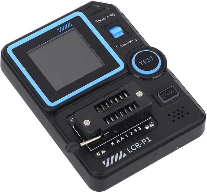 Component Tester - Elektronica Meter - Componenten Testen - 1.44 Inch Display - Compact ABS Model