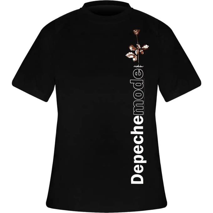 Depeche Mode Heren Tshirt -M- Violator Side Rose Zwart