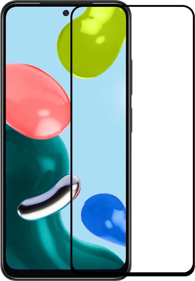 Screenprotector - Geschikt voor Xiaomi Redmi Note 11s - Full Cover - Beschermglas - Gehard Glas - Tempered Glass - Screen Protector