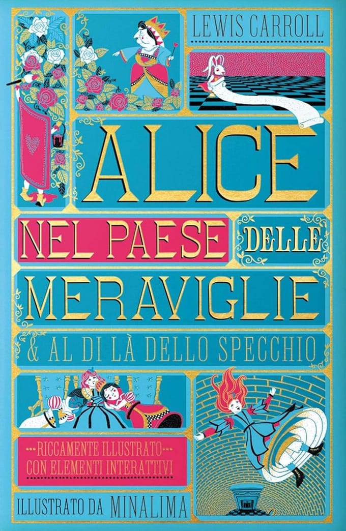 Alice in Wonderland en Achter de Spiegel - Volledige Verhalen