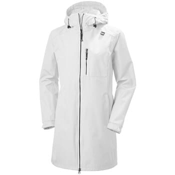 Helly Hansen Long Belfast  Outdoorjas - Maat S  - Vrouwen - wit