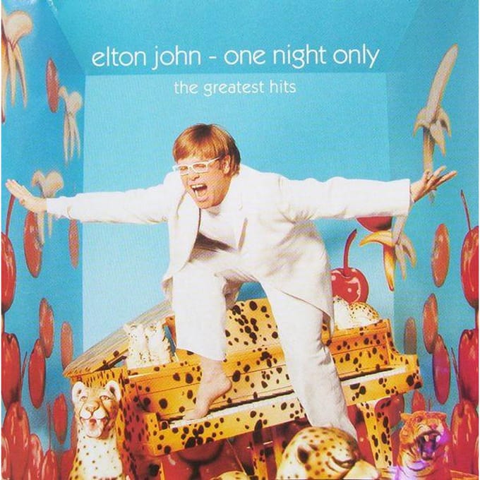 CD ELTON JOHN - One Night Only 3145483342 Mercury 2000 Canada Rock Gebruikt