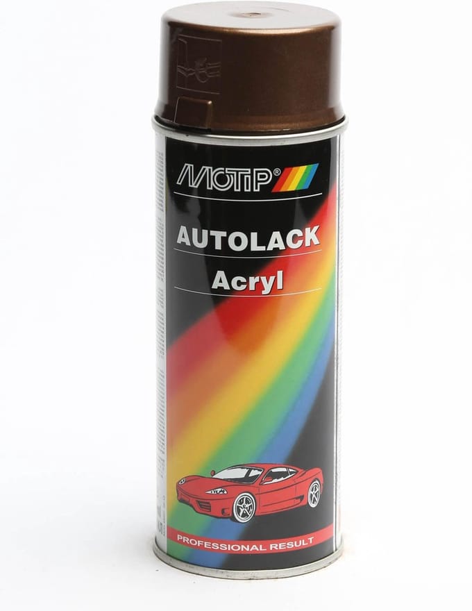 Motip 51200 - Autolak spuitbus - Bruin  - 400ml
