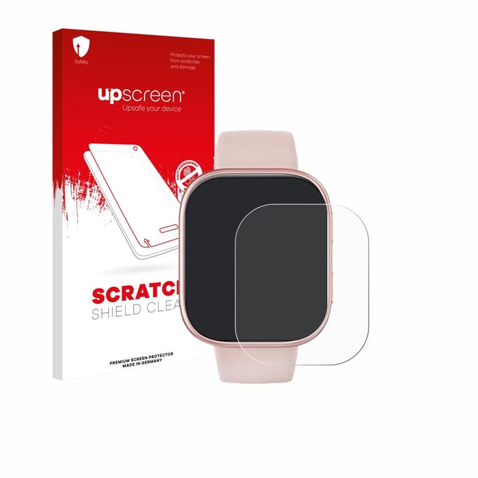 upscreen - Screenprotector voor Doomixs Smartwatch T7 1.83" - Folie Beschermfolie transparant